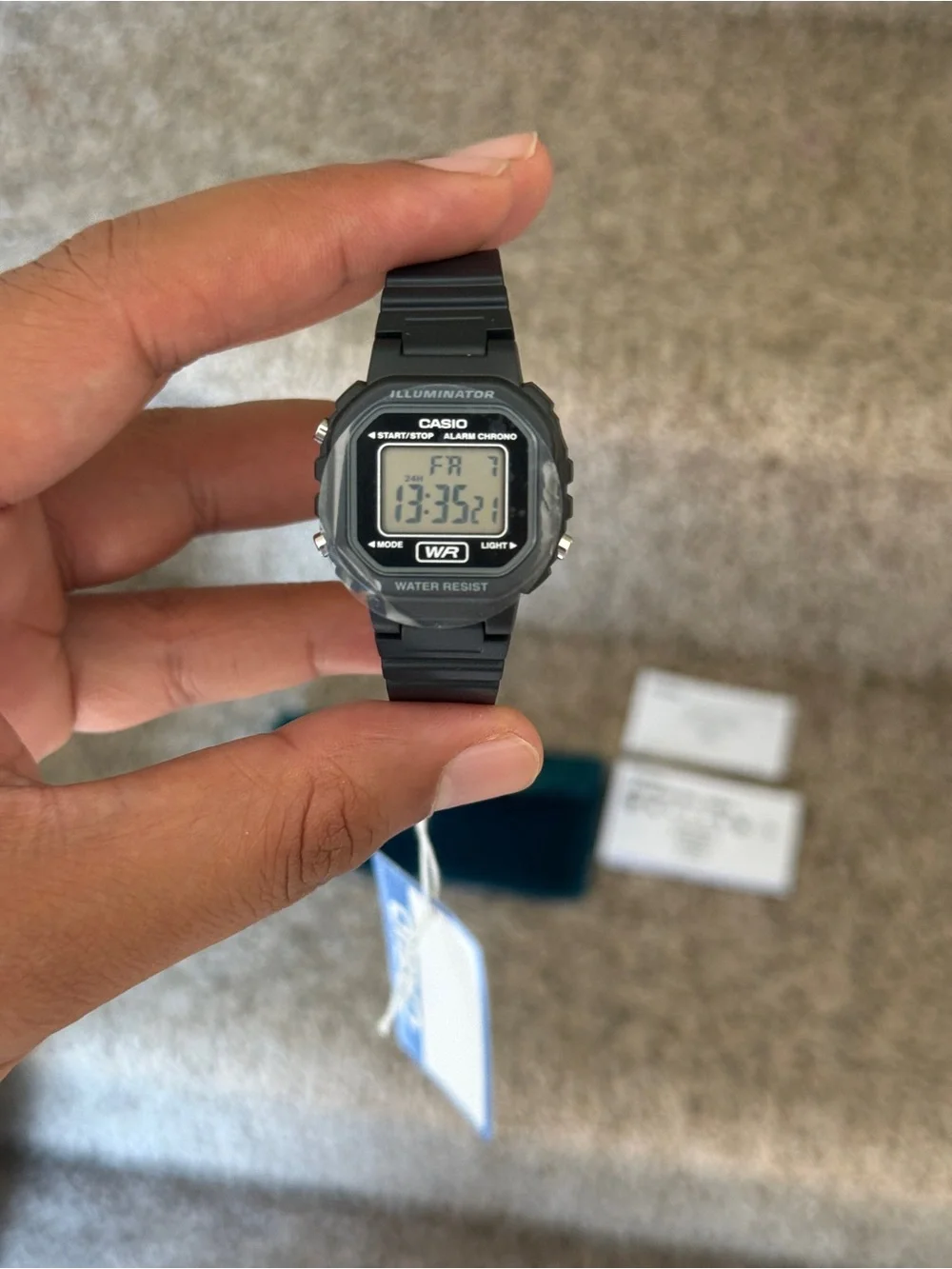 Casio Black womens Digital Illuminator Watch